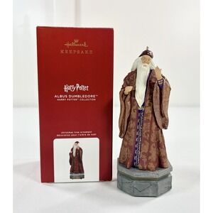 Hallmark Harry Potter 2020 Albus Dumbledore Storytellers Ornament Lights & Sound
